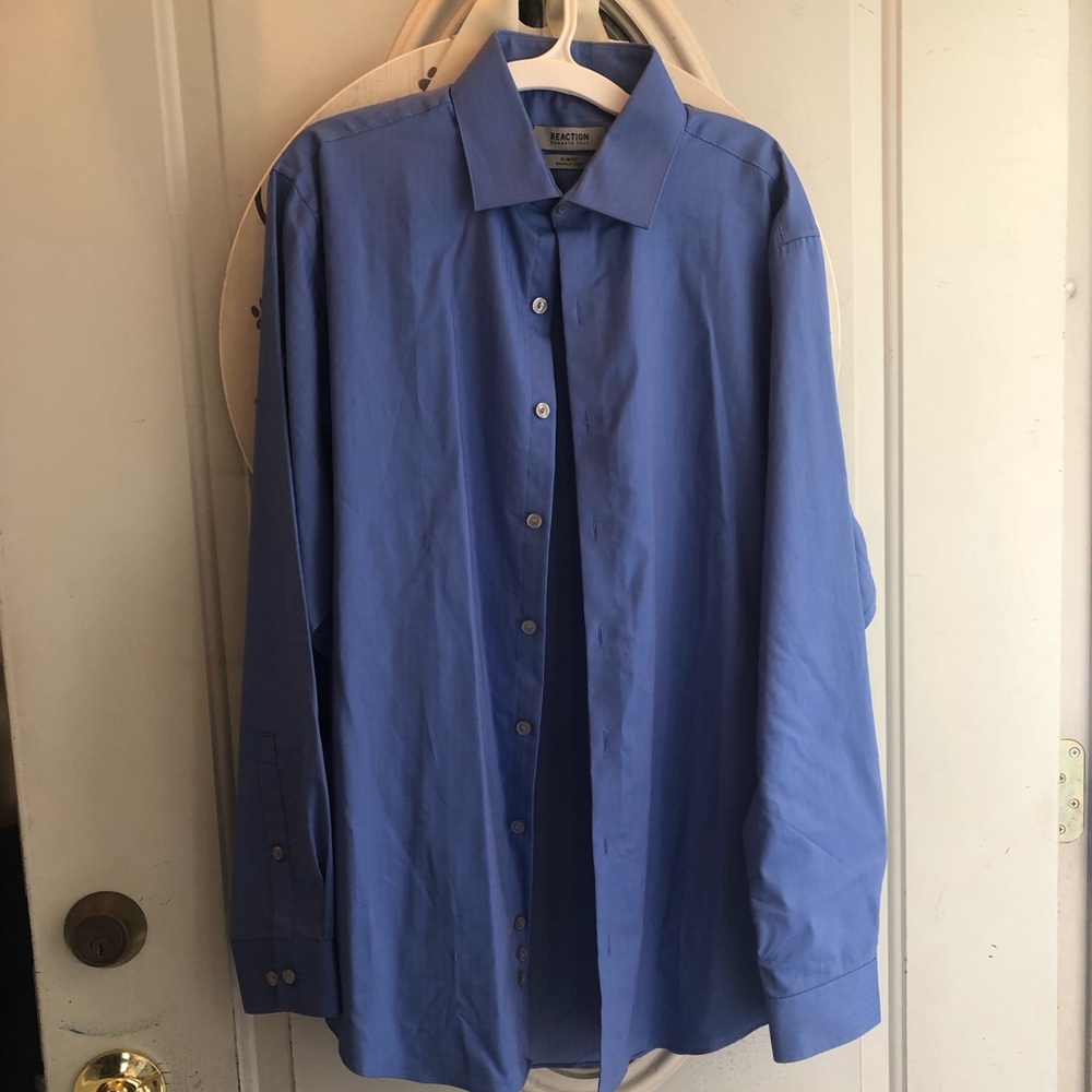 mens kenneth cole button down dress shirt